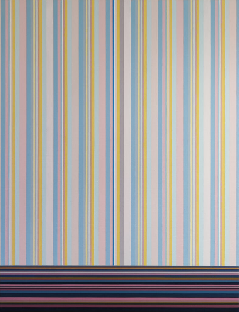 Untitled #4 (diptyque 1/2) - 2022 Acrylique sur toile 116 x 89 cm Private collection